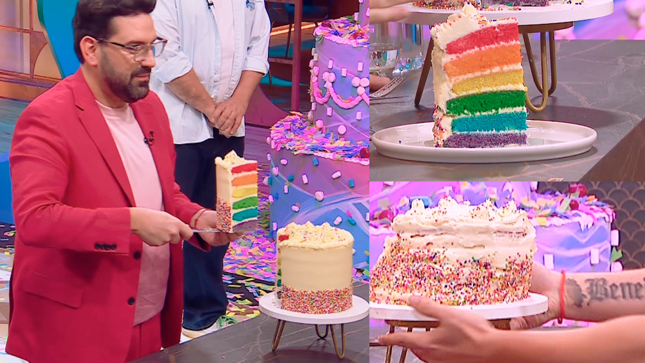 Así fueron las réplicas de la torta arcoíris de Betular: el verdadero "lo que pedís/lo que te llega" | Mejores Momentos