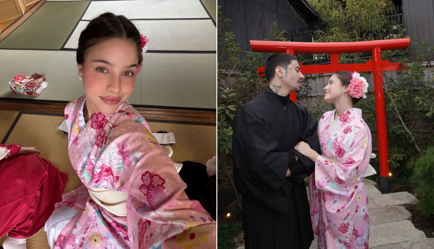Emilia Mernes y Duki en Japón: las postales más románticas de su viaje por Kyoto | Espectáculos