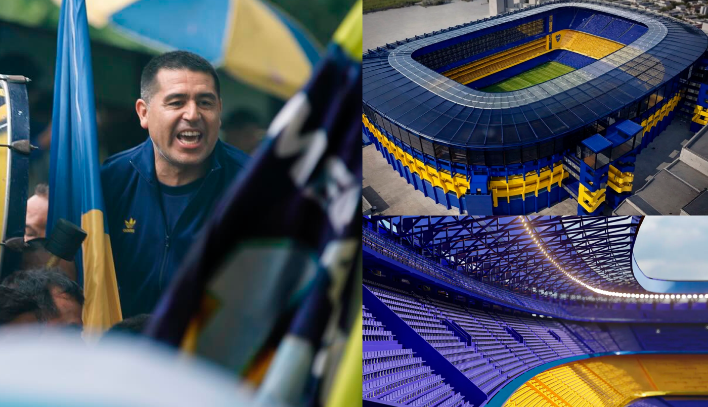 Es oficial: Juan Román Riquelme anunció el proyecto de ampliación de La Bombonera | Deportes