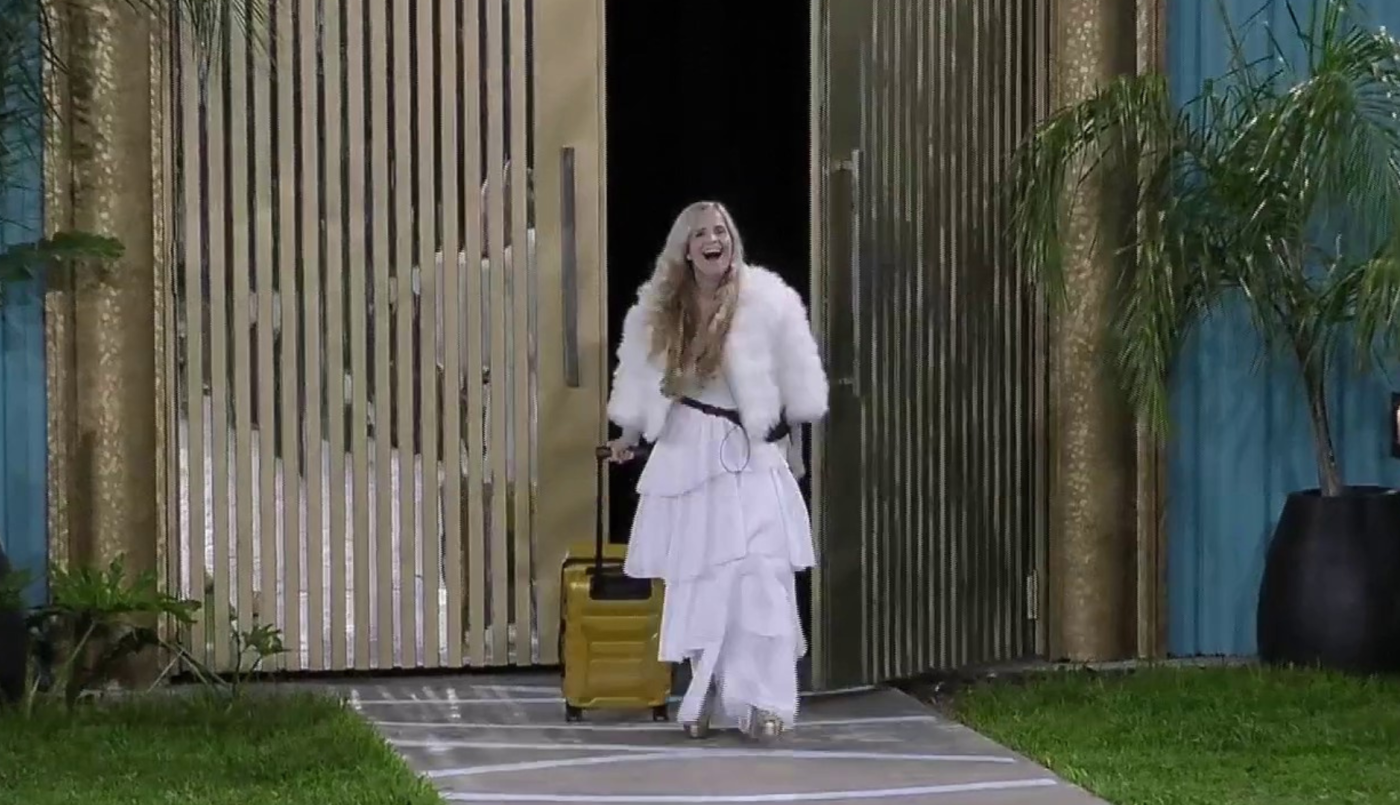 Así fue el ingreso de Grecia Colmenares a la casa de Gran Hermano Generación Dorada | Mejores momentos