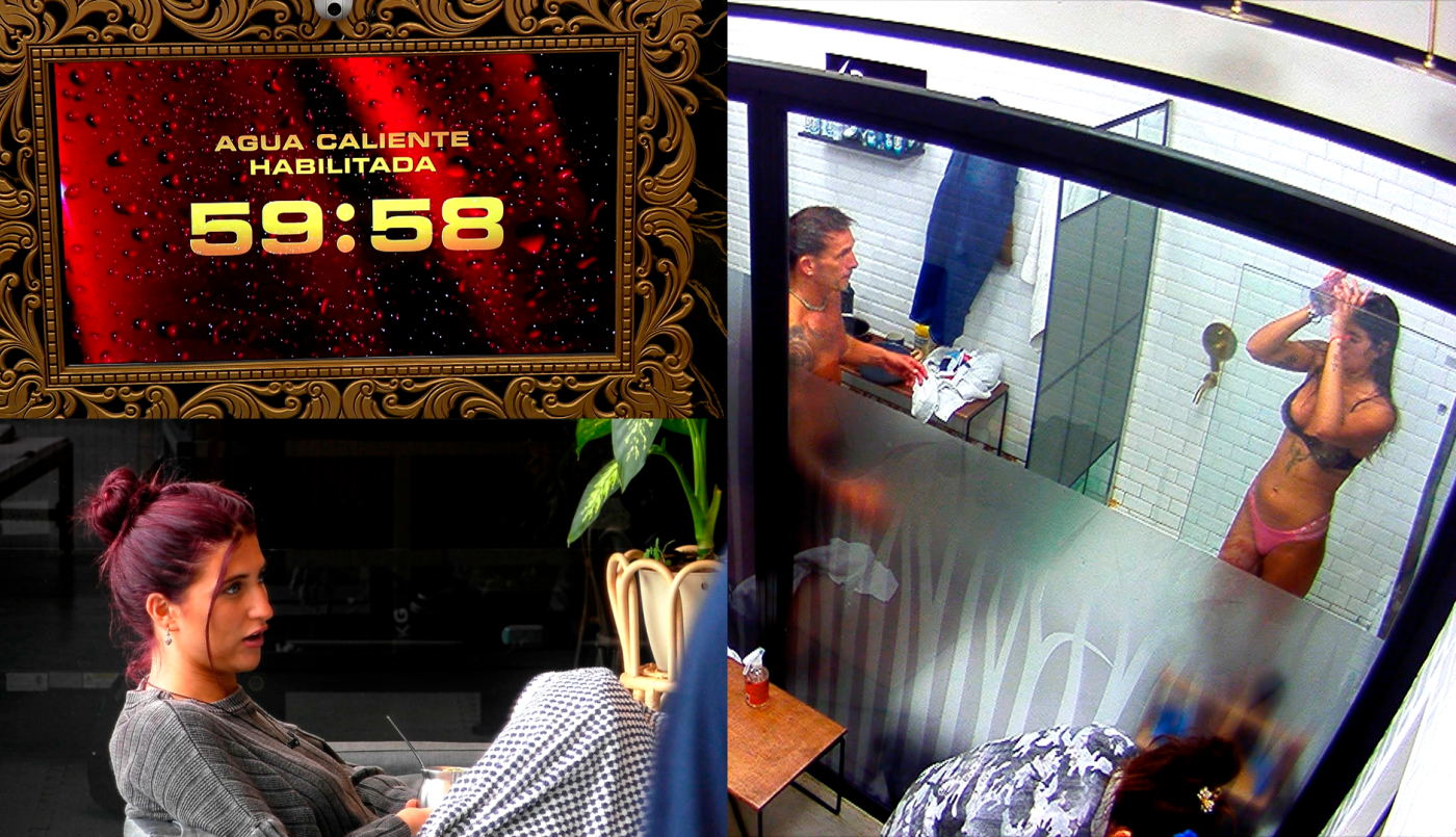 1 hora de agua caliente: la ducha es el mayor lujo de la casa de Gran Hermano | Mejores momentos