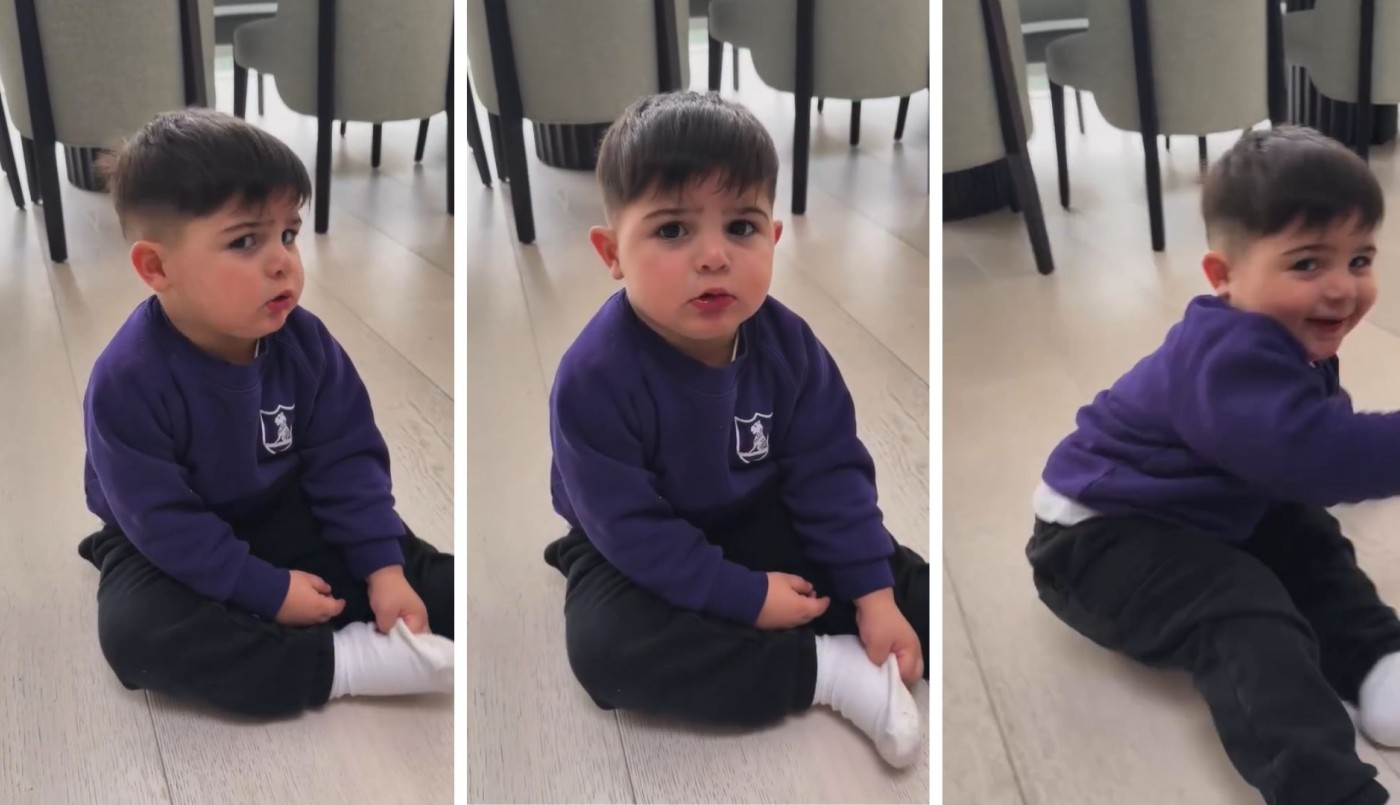 ¿Qué le pasó? El tierno momento de Benja Fernández que Valu Cervantes grabó para sus seguidores | Espectáculos