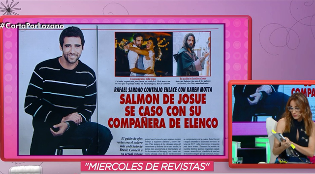 El galán de Josué se casó con su compañera de elenco | Popurrí de noticias