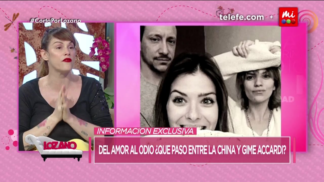 Del amor al odio: la pelea de la "China" Suárez y Gime Accardi | Popurrí de noticias