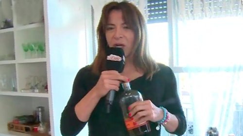 Lizy se tomó el whisky de un famoso | Actualidad
