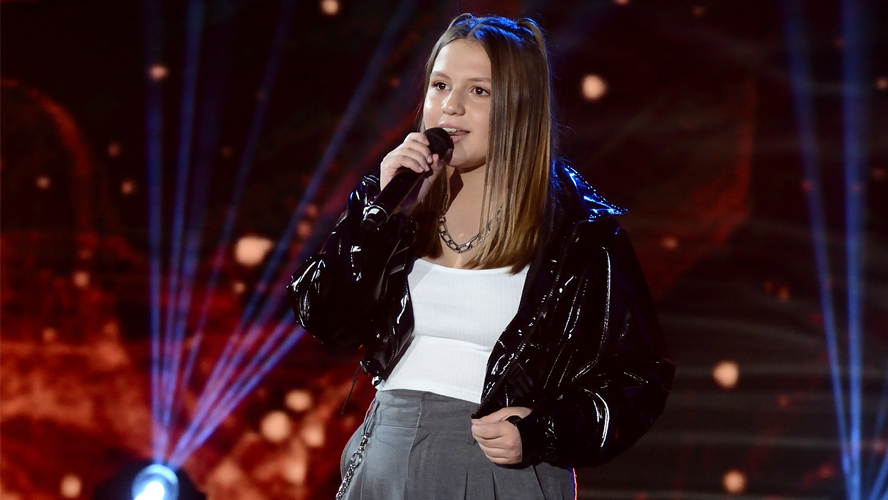 Hija de “El Polaco” y Karina “La Princesita”: ¡Sol Cwirkaluk brilló cantando en Pequeños Gigantes! | Exclusivos