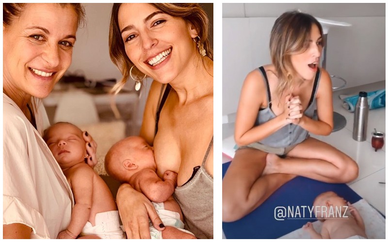 La técnica que aplica Eugenia Tobal con su hija | Espectáculos