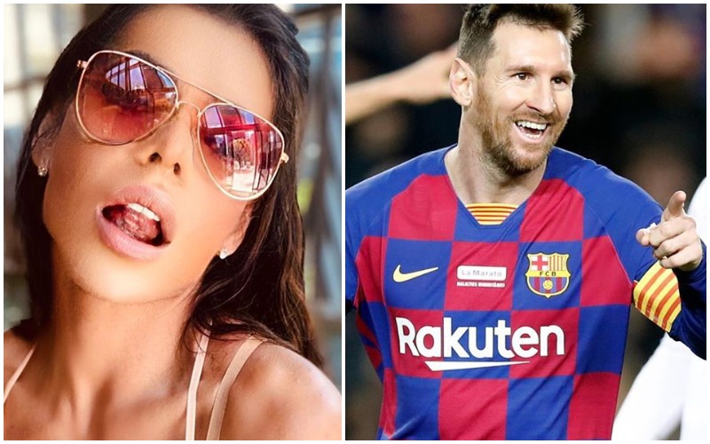 El insólito lugar en el que una modelo se tatuó a Messi | Espectáculos