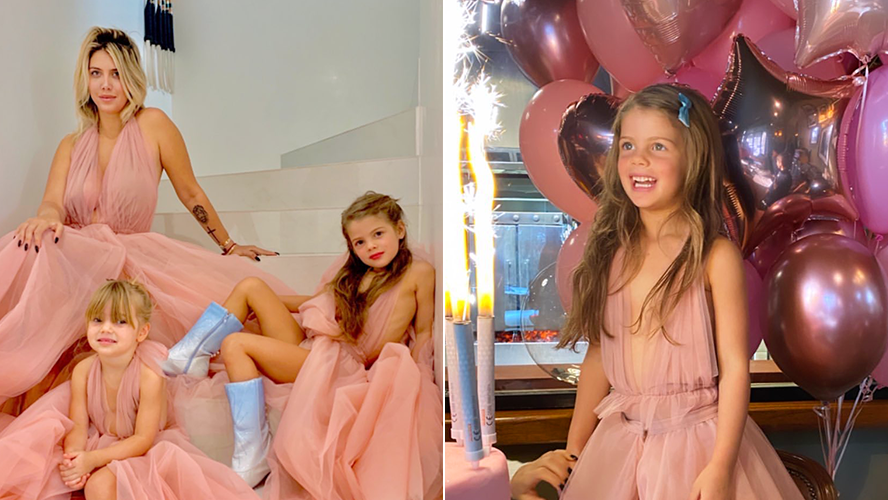 El festejo íntimo de Wanda y Mauro Icardi por los 5 años de Francesca | Espectáculos