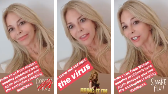 Graciela Alfano canta para concientizar sobre el coronavirus | Virales