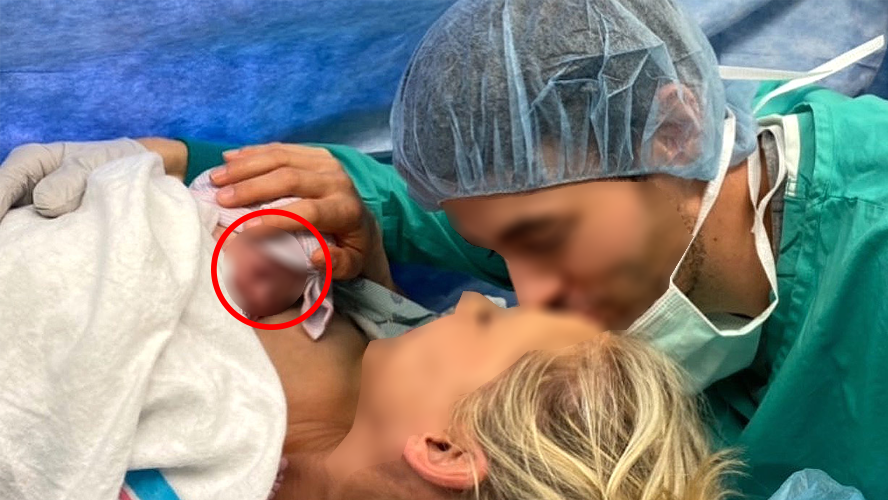 Se filtraron las primeras fotos del bebé de una famosa pareja | Espectáculos