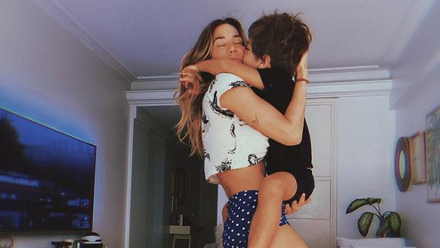 Jimena Barón subió fotos de Momo bañándose | Espectáculos