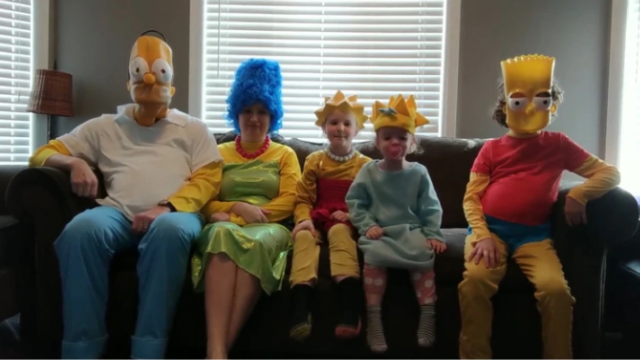 Familia amarilla: recrearon la intro de Los Simpson y se hizo viral | Virales