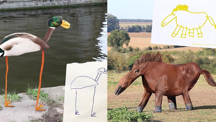 ¿Qué pasaría si los dibujos de los más chicos se hicieran realidad? | Virales