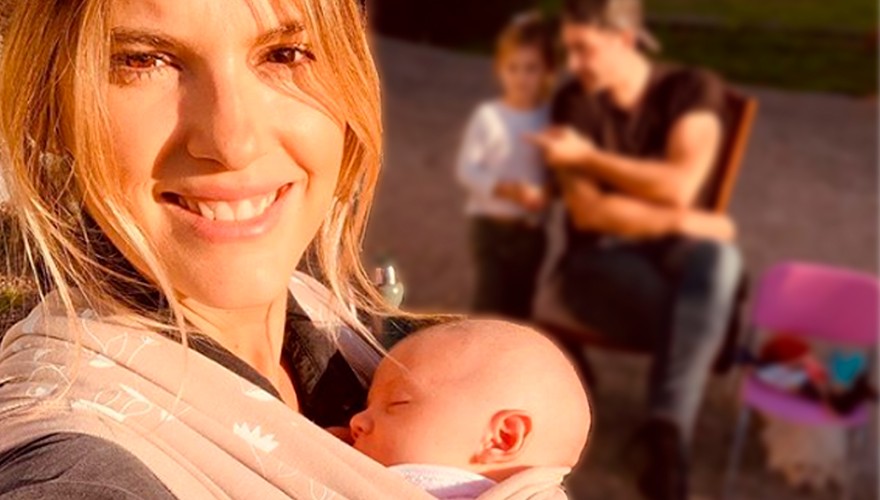 La tierna foto en familia de Mery Del Cerro | Espectáculos