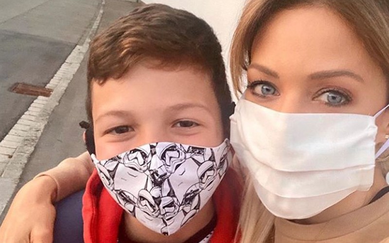 Evangelina Anderson contó el extenso protocolo del regreso a clases de su hijo | Espectáculos