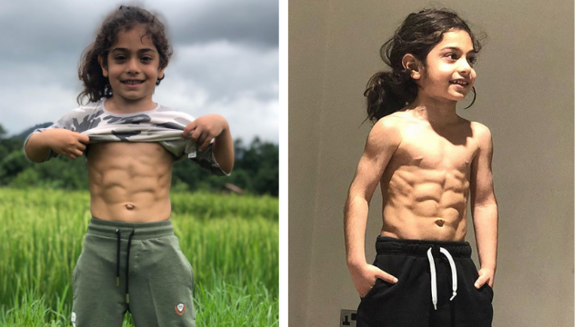 Tiene solo 7 años y comparte su rutina de entrenamiento en Instagram | Espectáculos