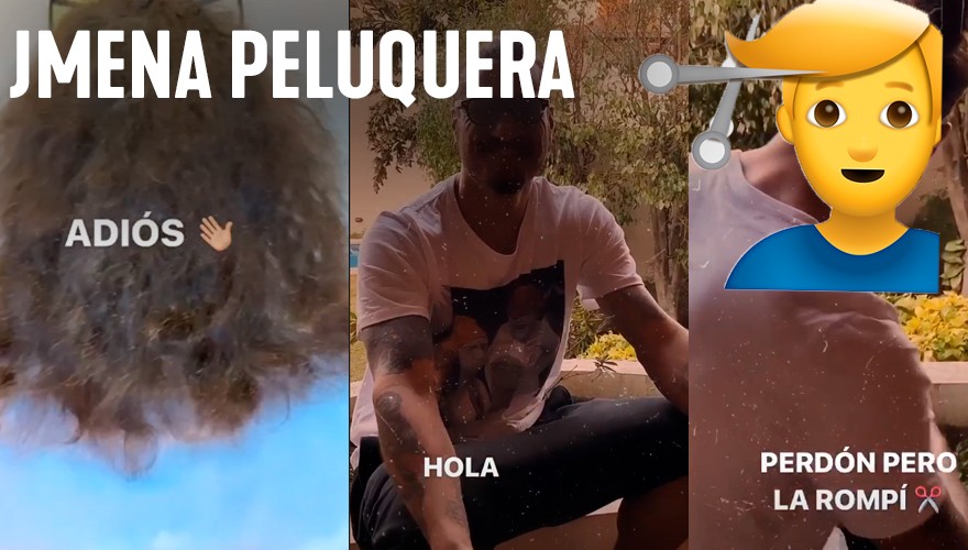 Jimena Barón le cortó el pelo a Daniel Osvaldo | Espectáculos