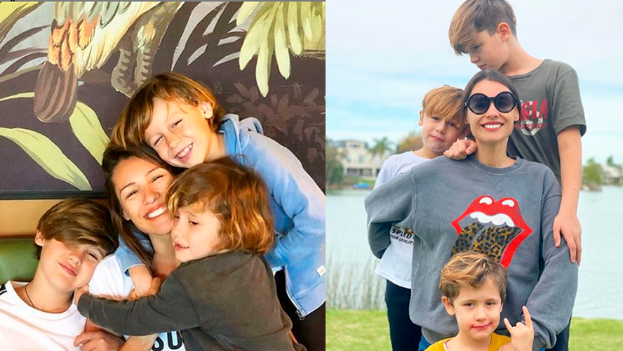 Pampita hizo el desafío de la "paciencia" con sus hijos | Virales