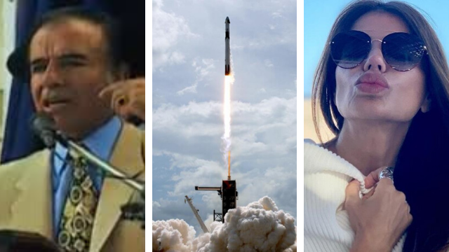 Zulema Menem ratifica “los viajes a la estratosfera” de su papá tras el lanzamiento del SpaceX | Virales