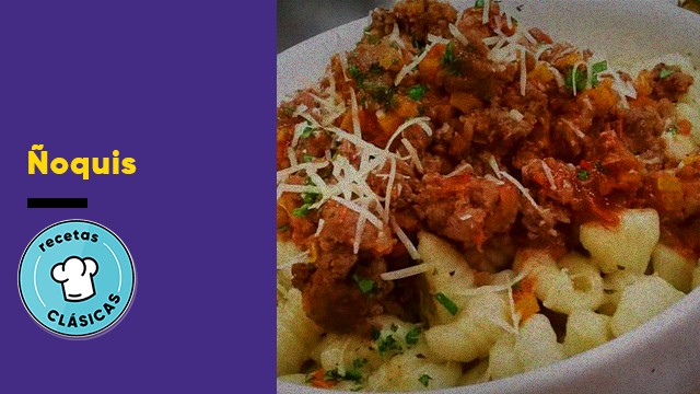 Un clásico: ñoquis de papa con salsa boloñesa | Indispensables