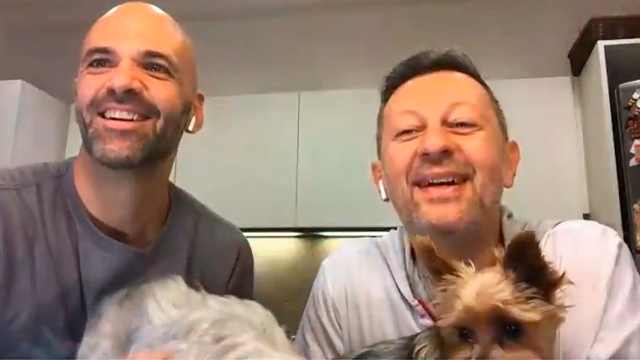 La cuarentena de Nico Scarpino y Sergio | Entrevistas completas