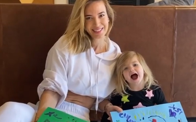 La tierna sorpresa de Chloé a Martín Insaurralde en el Día del Padre | Espectáculos