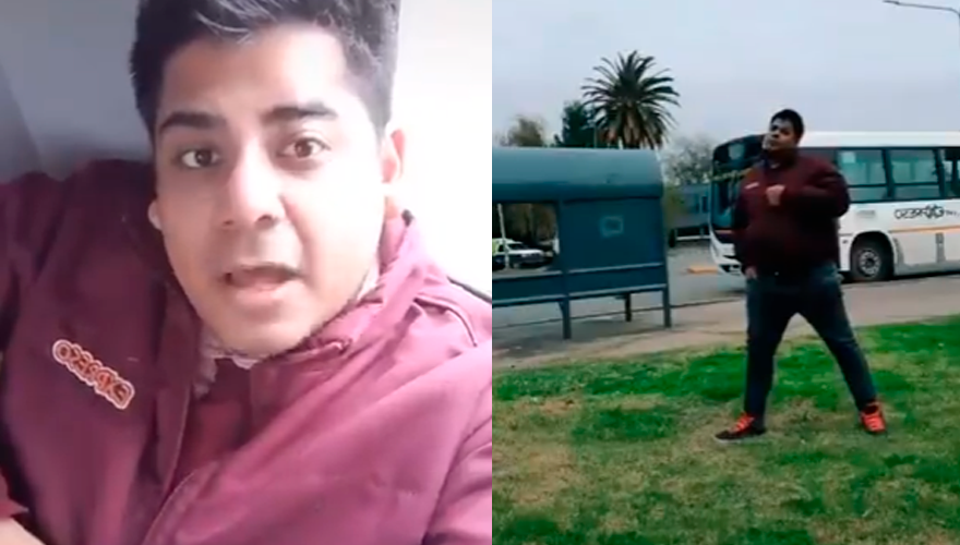 El Tik Tok de un colectivero que se volvió viral | Virales