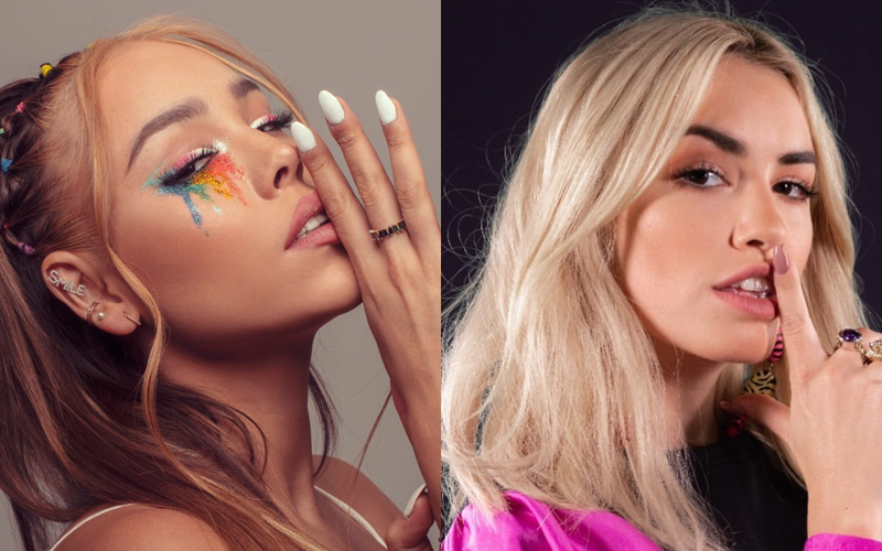¿Danna Paola y Lali harán una canción juntas? | Espectáculos