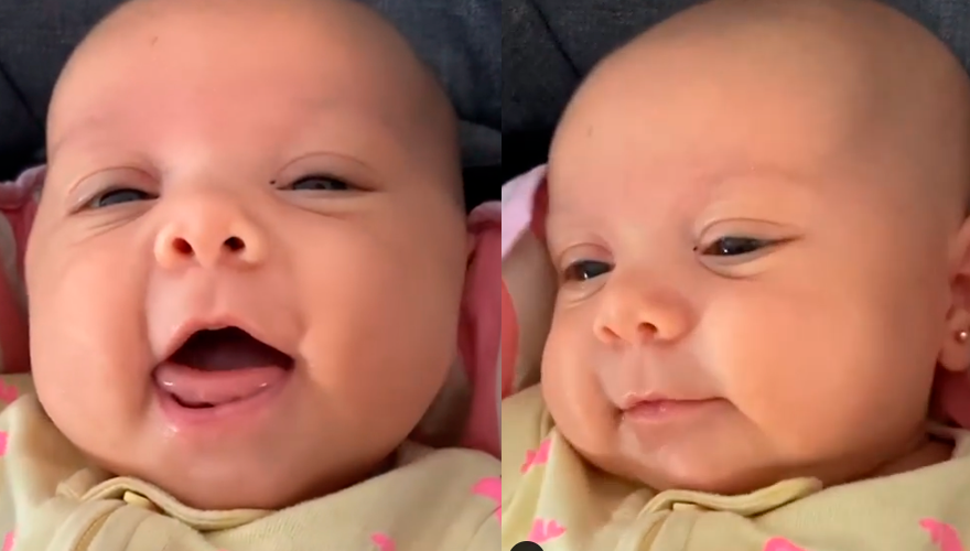 El tierno despertar de Abril, la hija de El Polaco y Barby Silenzi | Espectáculos