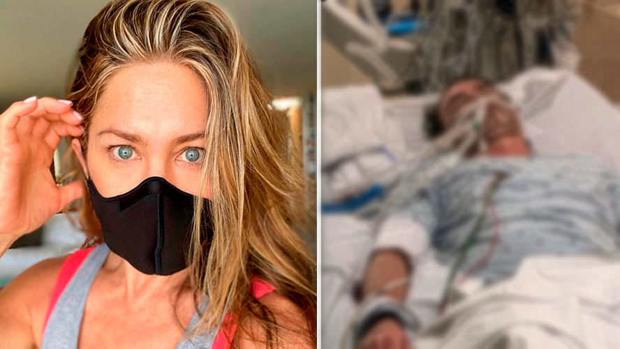 La impactante foto de Jennifer Aniston para concientizar sobre la pandemia | Virales