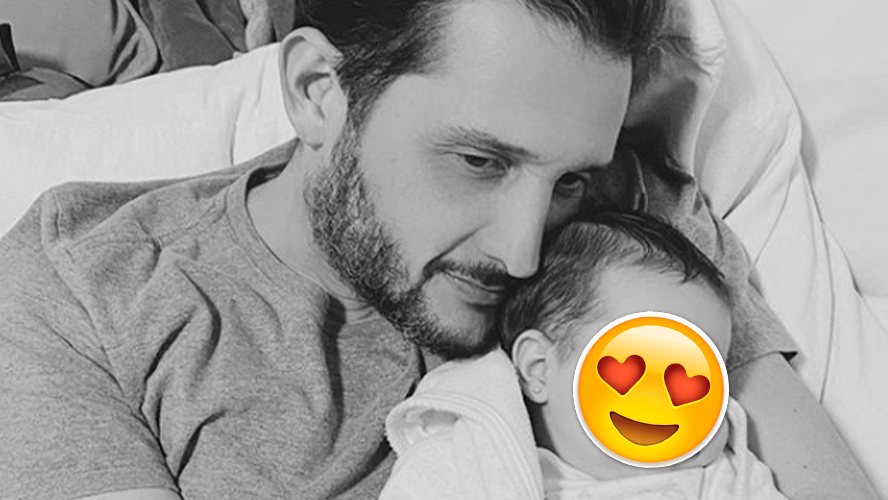 Germán Paoloski compartió una tierna foto con Mia | Virales