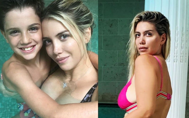 La lujosa piscina de Wanda Nara | Espectáculos