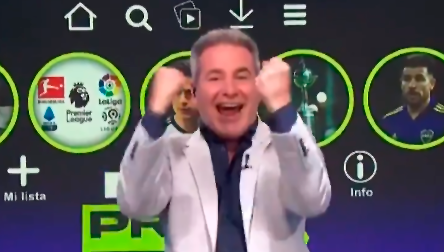 El hilarante festejo de Ariel Rodríguez por la vuelta del fútbol | Espectáculos