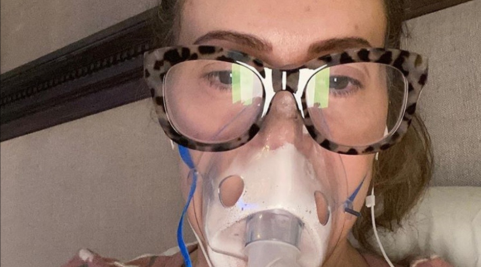 La lucha de una actriz contra el COVID: mostró que está perdiendo el pelo | Virales