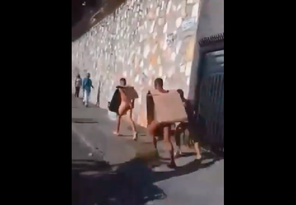 Estaban robando combustible, los agarraron y.... | Virales