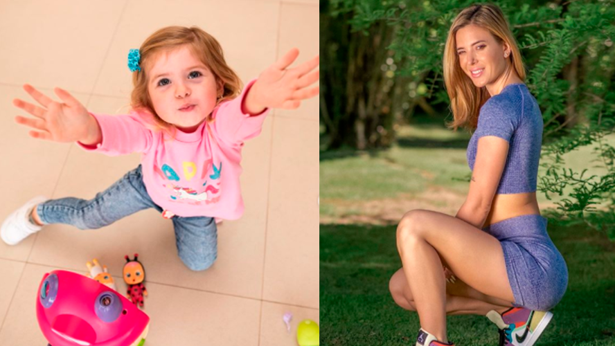 La hija de Jesica Cirio tiene su propio personal trainer | Espectáculos