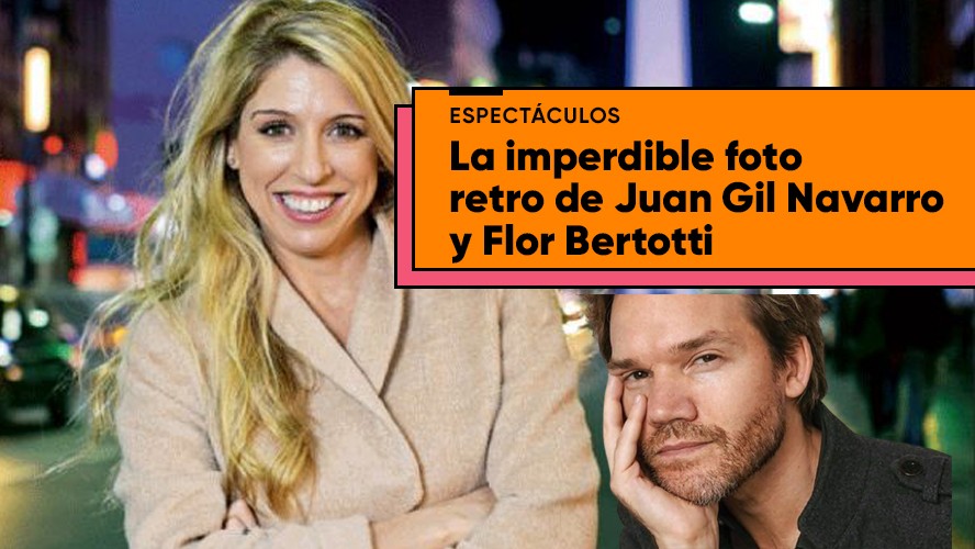 La foto retro de Flor Bertotti y Juan Gil Navarro besandose en Israel | Espectáculos