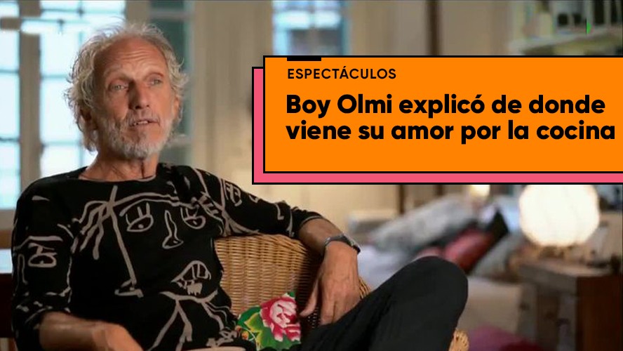 Boy Olmi contó un crudo relato de su infancia: "Por supervivencia, tuve que ponerme a cocinar desde chico para arreglármela solo"" | Espectáculos