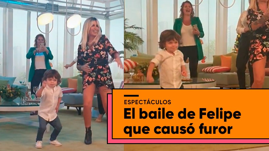 El baile de Felipe, el hijo de Flor Peña, que es furor | Espectáculos