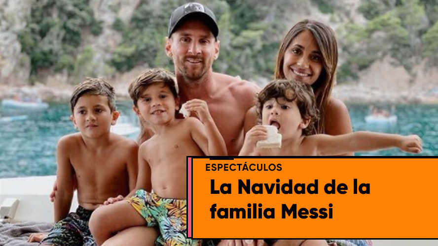 La Navidad de la familia Messi: el imponente árbol | Espectáculos