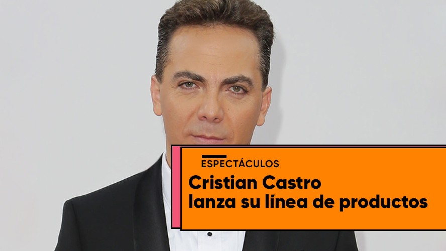 La inusual marca de productos que lanzaría Cristian Castro | Espectáculos