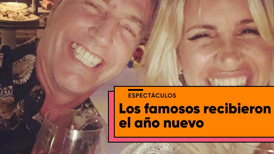 Así recibieron los famosos el comienzo del nuevo año | Espectáculos