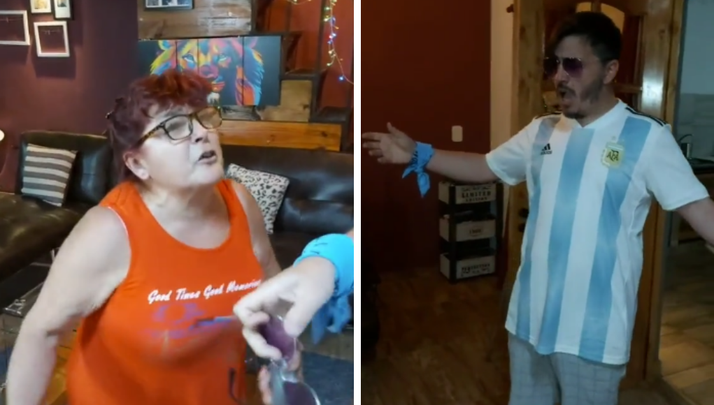 Apareció “La Petisa” en un video retando a su hijo | Virales