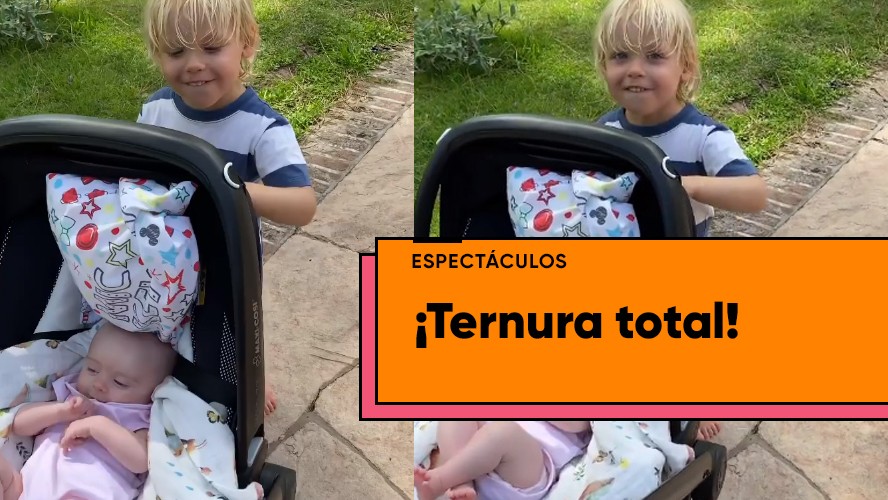El niñero más tierno: el nuevo video de Mirko que causó ternura | Espectáculos