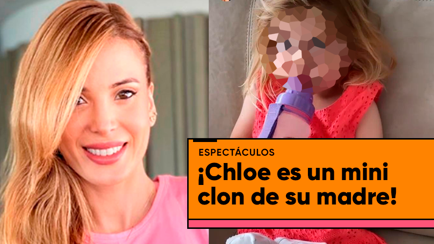 Chloe es un CALCO de su madre Jésica Cirio | Espectáculos