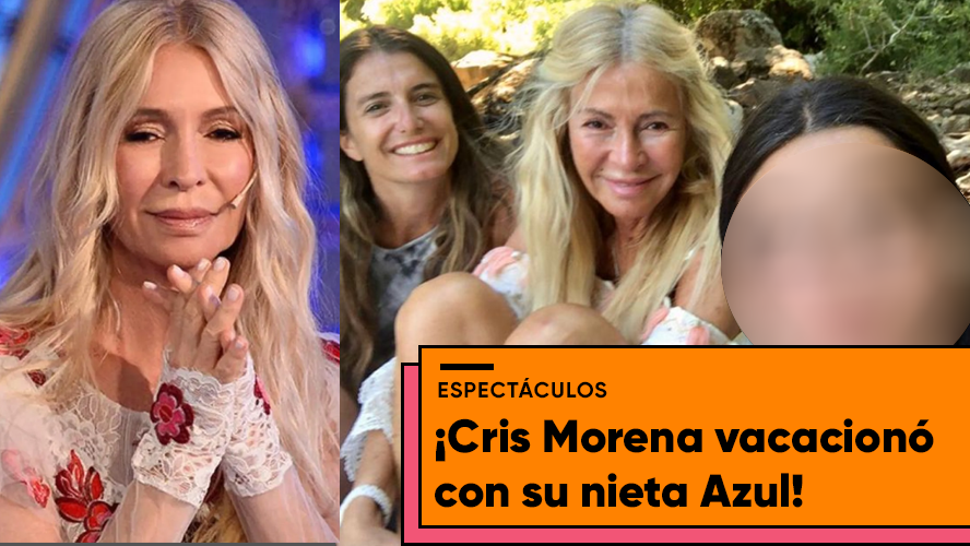 El maravilloso paraíso que Cris Morena eligió para vacacionar con su nieta Azul | Espectáculos
