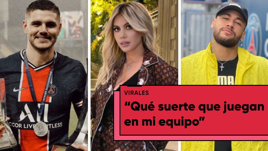 Wanda Nara compartió una foto inédita con Icardi y Neymar | Virales