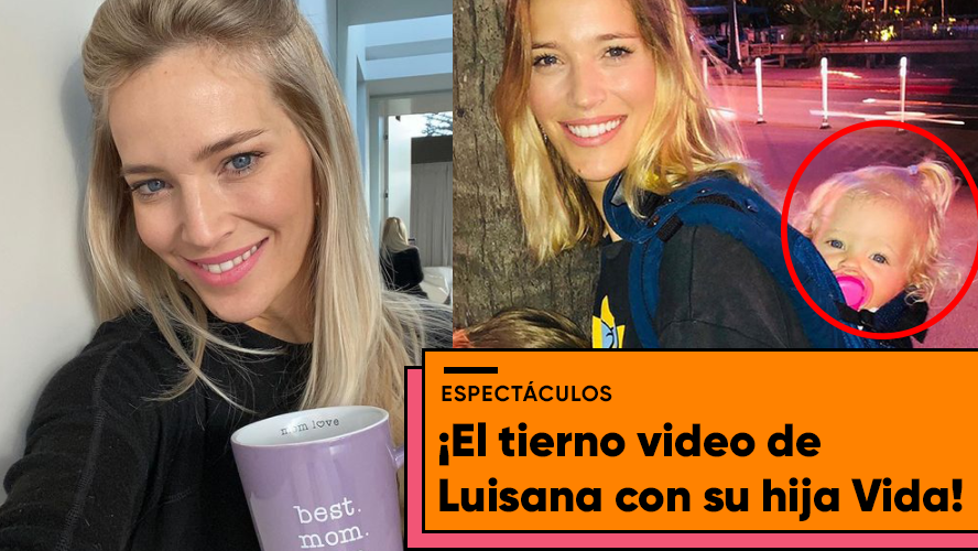 La tierna rutina mañanera que tiene Luisana Lopilato con su hija Vida | Espectáculos