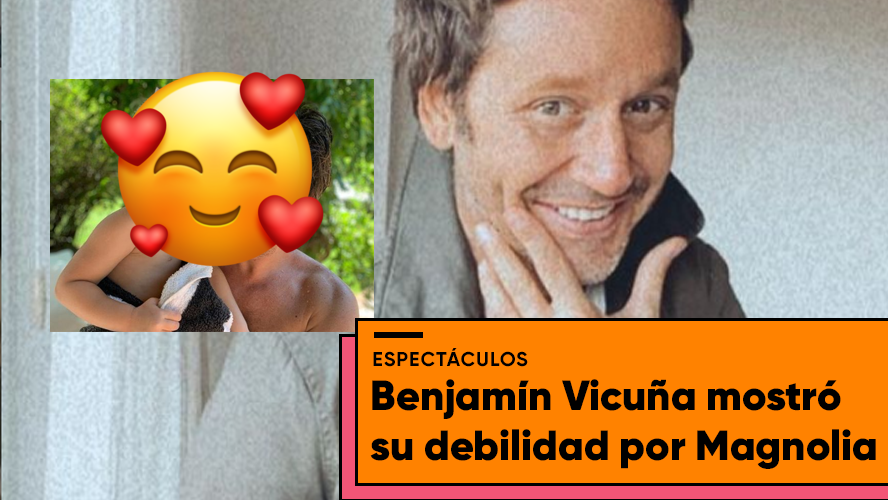 La tierna dedicatoria de cumpleaños de Benjamín Vicuña a su hija Magnolia | Espectáculos
